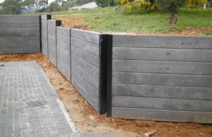 Blackwood Concrete Sleepers Retaining Wall | Retaining Wall Supplies Melbourne