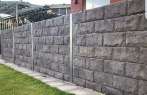 McLaren Concrete Sleepers Retaining Wall | Retaining Wall Supplies Melbourne