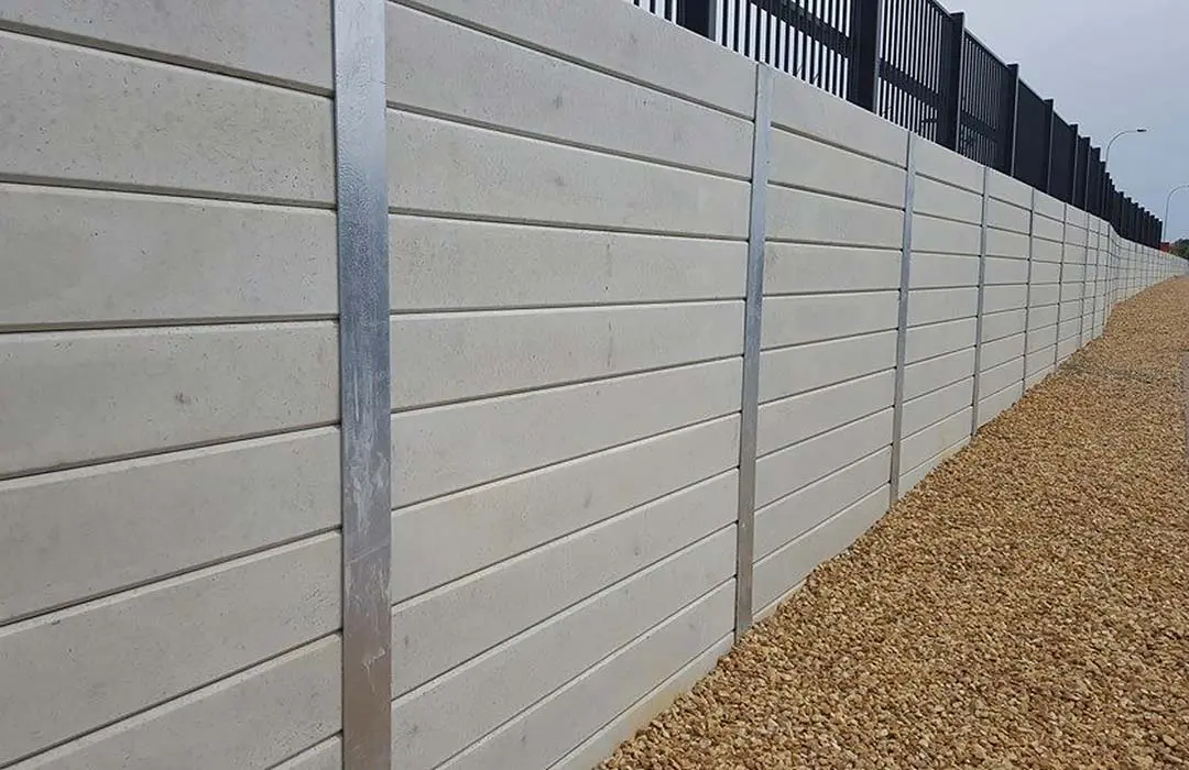 40MPA Range 80–120mm concrete sleepers for retaining walls